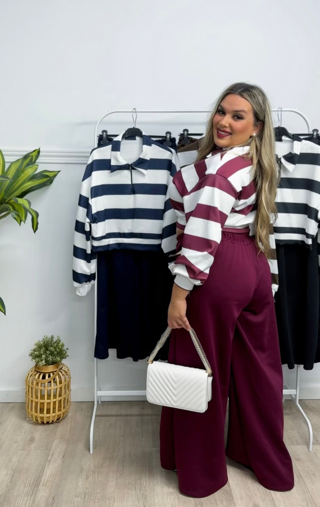 Conjunto de Rayas Siena